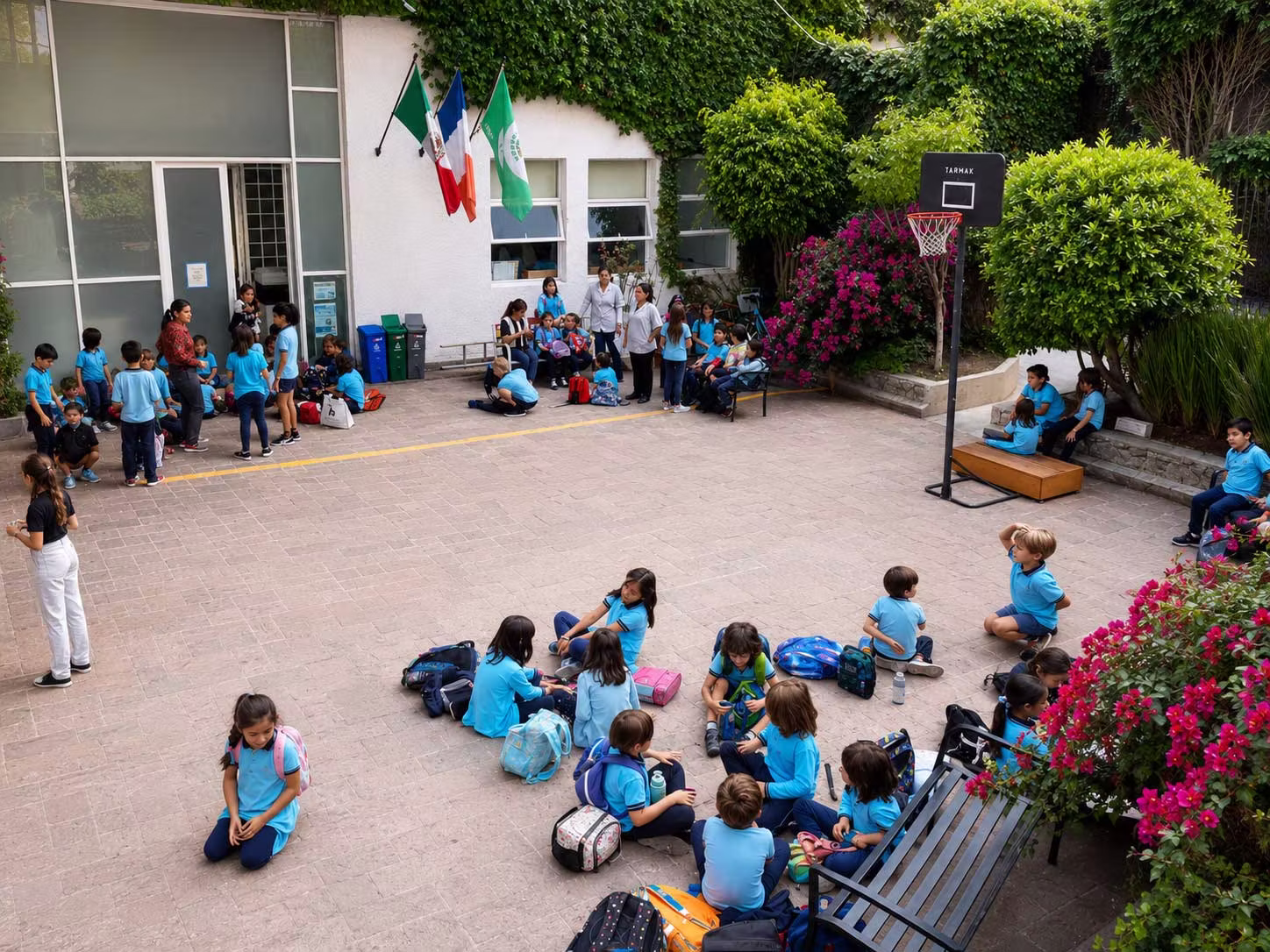 Patio del colegio