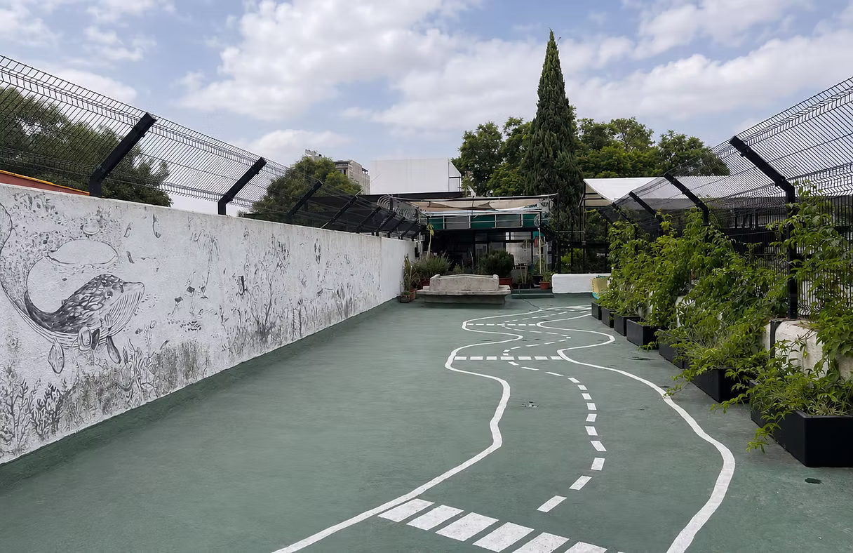 patio de atletismo
